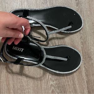 Black sandals